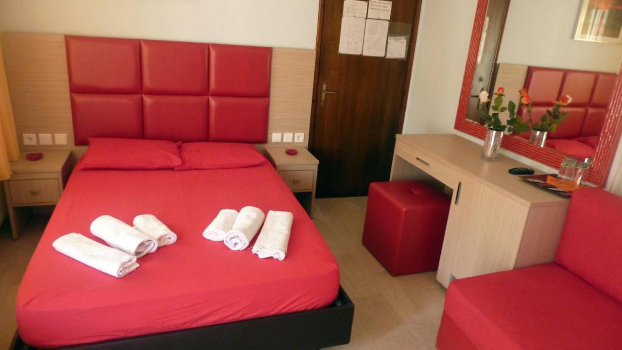 Hotel White Rose Beach Olympiakí Aktí Habitación foto